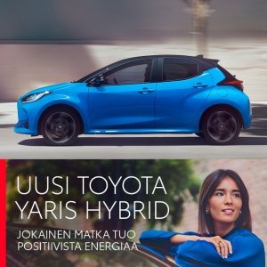 Luokkansa suosituin malli Toyota Yaris Hybrid on uudistunut niin teknologian, turvallisuuden kuin hybridivoimalinjan osalta