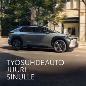 Toyota Business -mallistosta nyt täysin sähköinen Toyota bZ4X